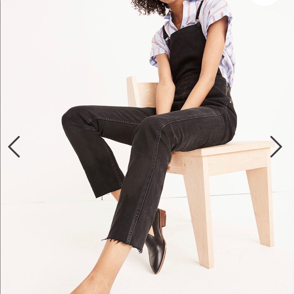 Madewell Skinny Overalls in Lunar Wash